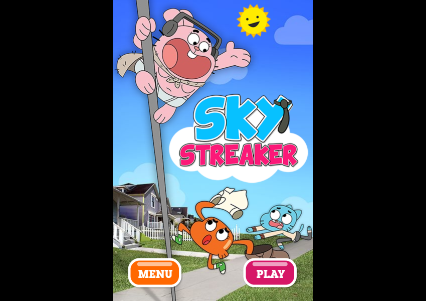 Sky Streaker, The Amazing World of Gumball Games